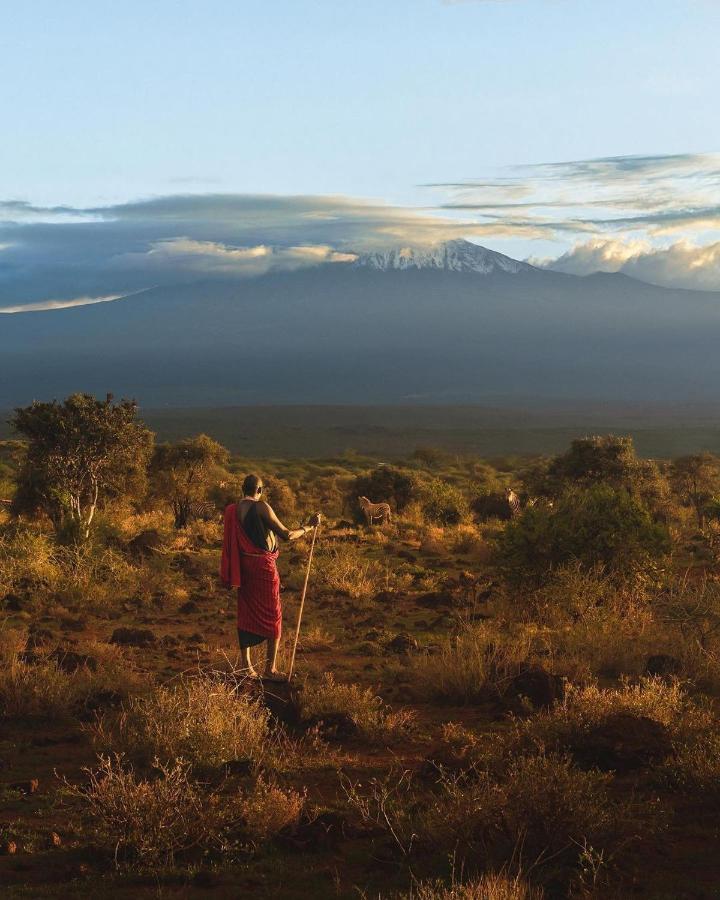 Amboseli Cultural Camping Esterno foto